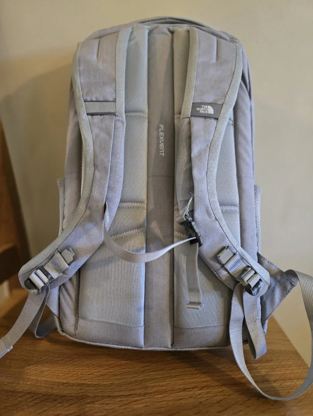 The North Face Women's Jester Backpack Gray Pink FlexVent Laptop Bag
